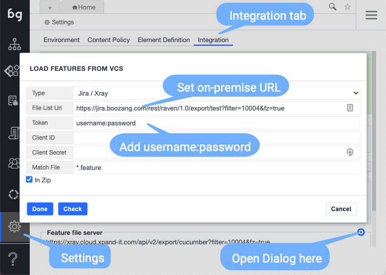 xray-bz-integration-on-premise